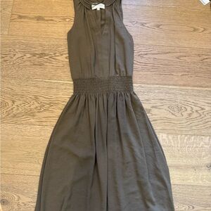Brochu Walker Sleeveless Brown Midi Dress